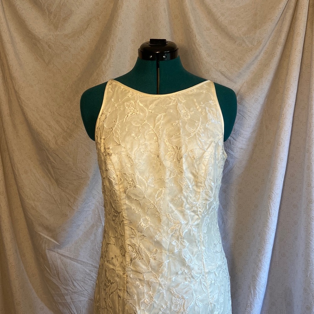 Vintage Jessica McClintock Lace Bridal Gown